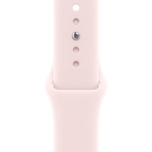 Apple Watch Band - Sport Band - 46mm - Soft Pink - M/L : Cell Phones & Accessories